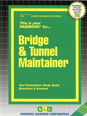 cover image of Bridge & Tunnel Maintainer